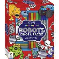 Super Kaleidoscope Activity Kit: Robots, Dinos And Racers