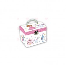 Large Pearl Handle Princess Jewellery Box