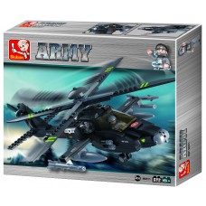 Army Ah-64 Apache Helicopter Gunship