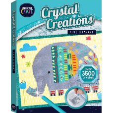 Crystal Creations Canvas: Cute Elephant